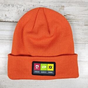 Orange Marker Dalbello Volkl Knit Beanie Hat By BRIST